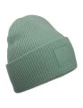 Muts Beanie Deep Cuffed Beechfield B336R Dusty Green
